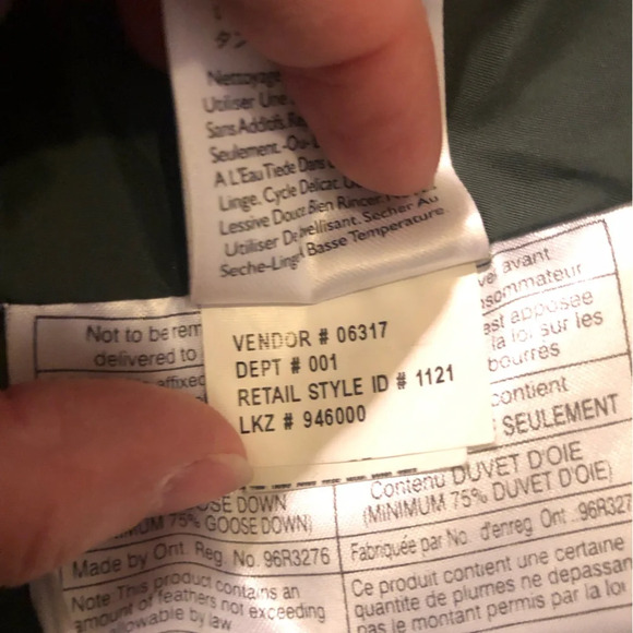 Eddie Bauer Goose Down Puffer Vest - Picture 9 of 10